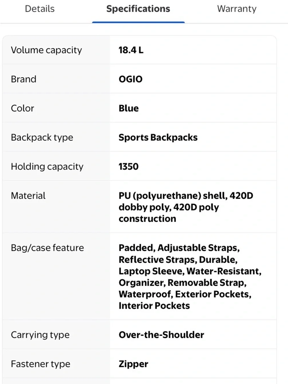 OGIO Men's Black Hard-Shell Mach 3 Backpack with Silver Logo
